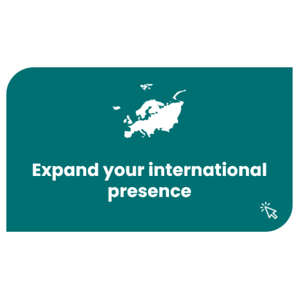 Expand your international presence